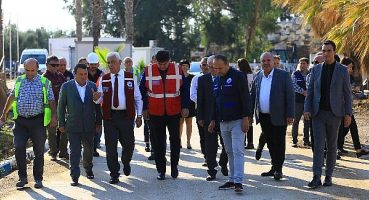 Başkan Gürün, Fethiye’deki altyapı çalışmalarını inceledi