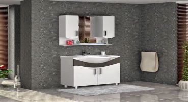 Özel Ölçülerde Lake Banyo Dolabı Tasarımı