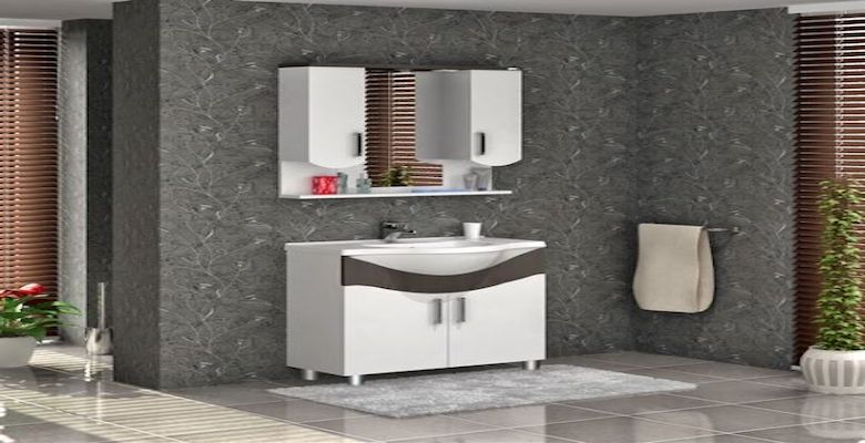 Özel Ölçülerde Lake Banyo Dolabı Tasarımı