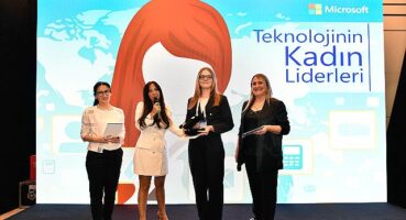 Microsoft Türkiye’nin düzenlediği “Teknolojinin Kadın Liderleri” yarışmasının kazananları belli oldu