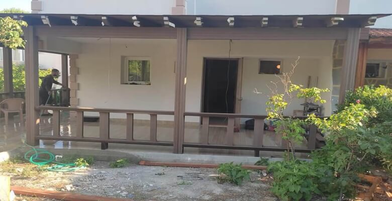 Ahşap Kompozit Deck Pergola ile Bahçenizde Doğal Bir Atmosfer Yaratın