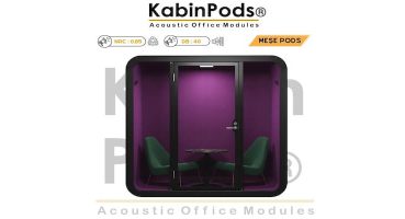Sektörün Lideri KabinPods Akustik Kabinleri ile Ofislerde Sessiz Alanlar